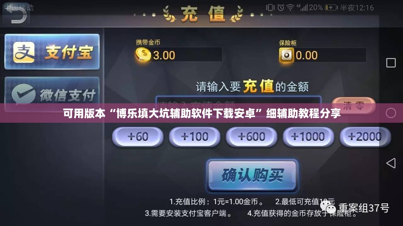 可用版本“博乐填大坑辅助软件下载安卓”细辅助教程分享