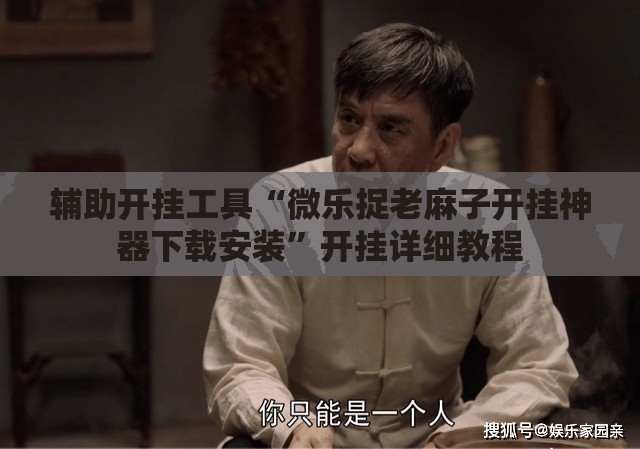辅助开挂工具“微乐捉老麻子开挂神器下载安装”开挂详细教程