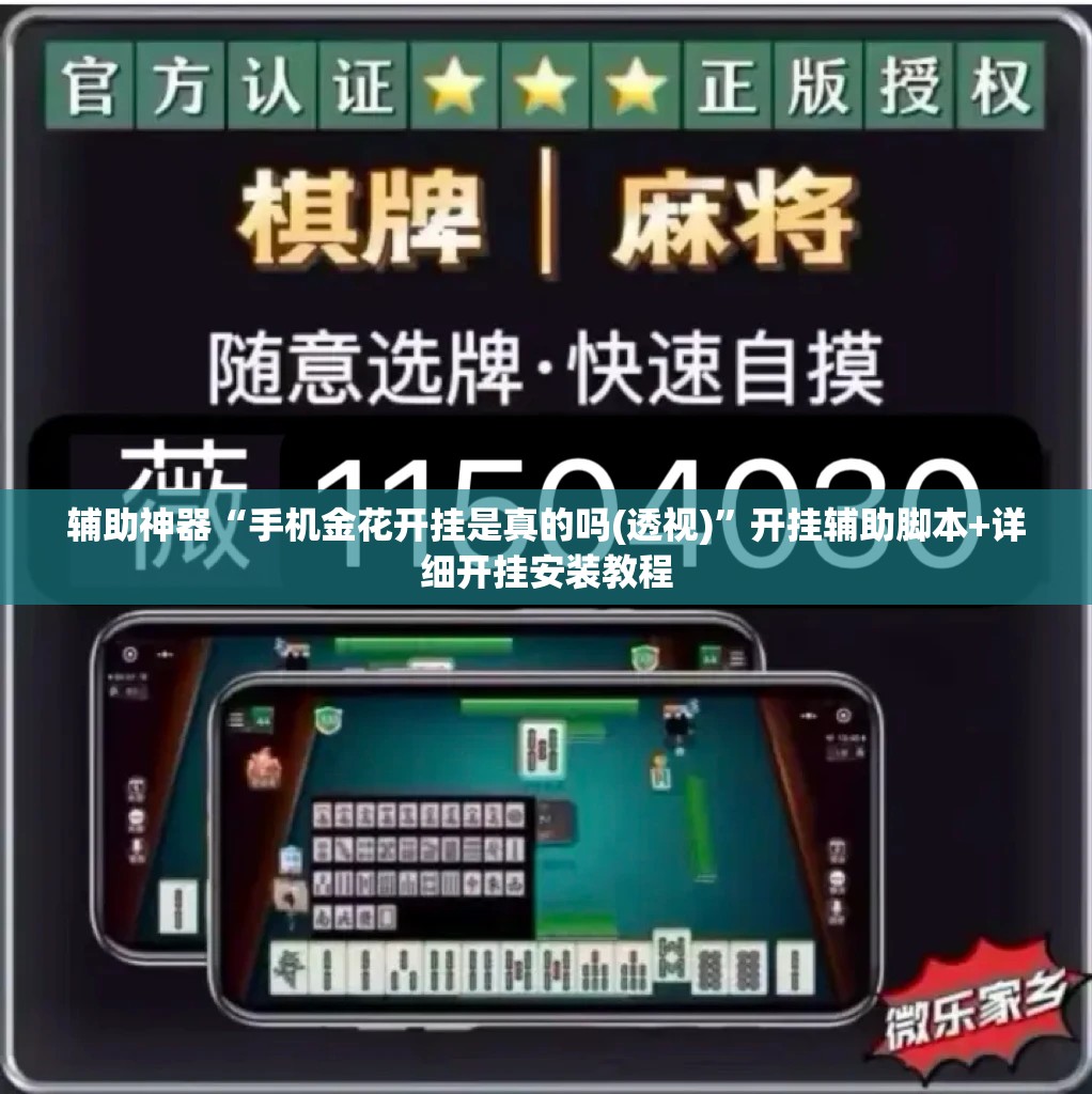 辅助神器“手机金花开挂是真的吗(透视)”开挂辅助脚本+详细开挂安装教程