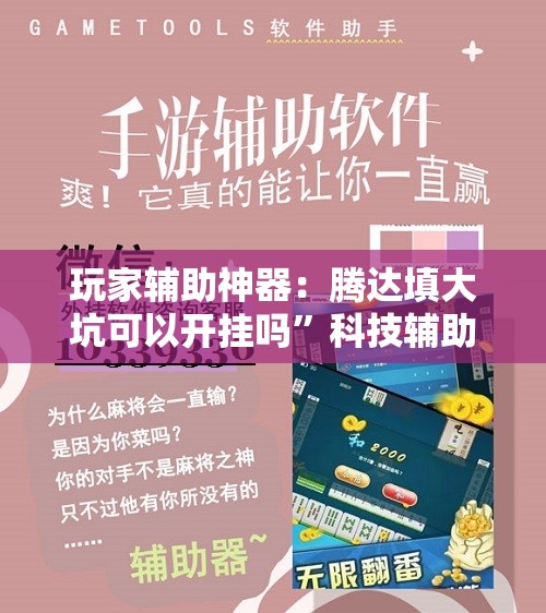 玩家辅助神器：腾达填大坑可以开挂吗	”科技辅助神器手机版