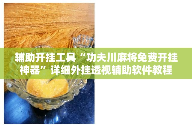 辅助开挂工具“功夫川麻将免费开挂神器”详细外挂透视辅助软件教程