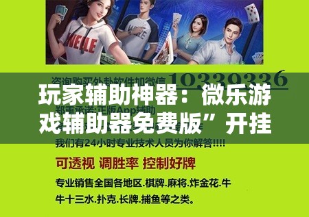 玩家辅助神器：微乐游戏辅助器免费版	”开挂辅助脚本+详细开挂安装教程