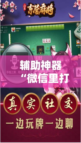 辅助神器“微信里打麻将外卦辅助软件下载”原来可以开挂
