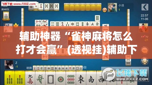 辅助神器“雀神麻将怎么打才会赢”(透视挂)辅助下载教程
