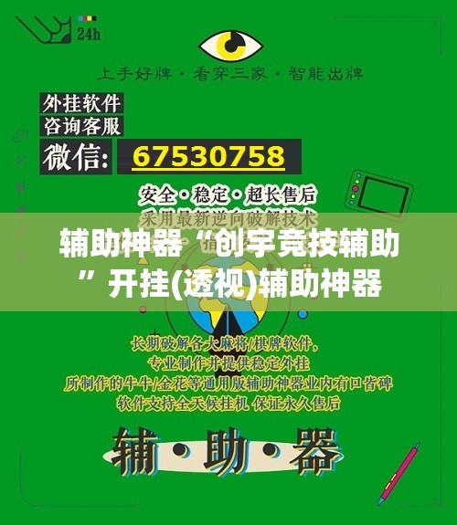 辅助神器“创宇竞技辅助	”开挂(透视)辅助神器