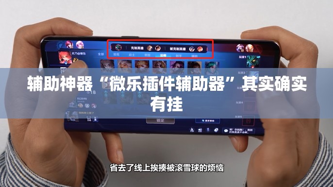 辅助神器“微乐插件辅助器”其实确实有挂