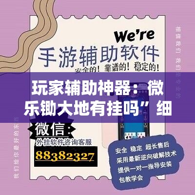 玩家辅助神器：微乐锄大地有挂吗”细辅助教程分享