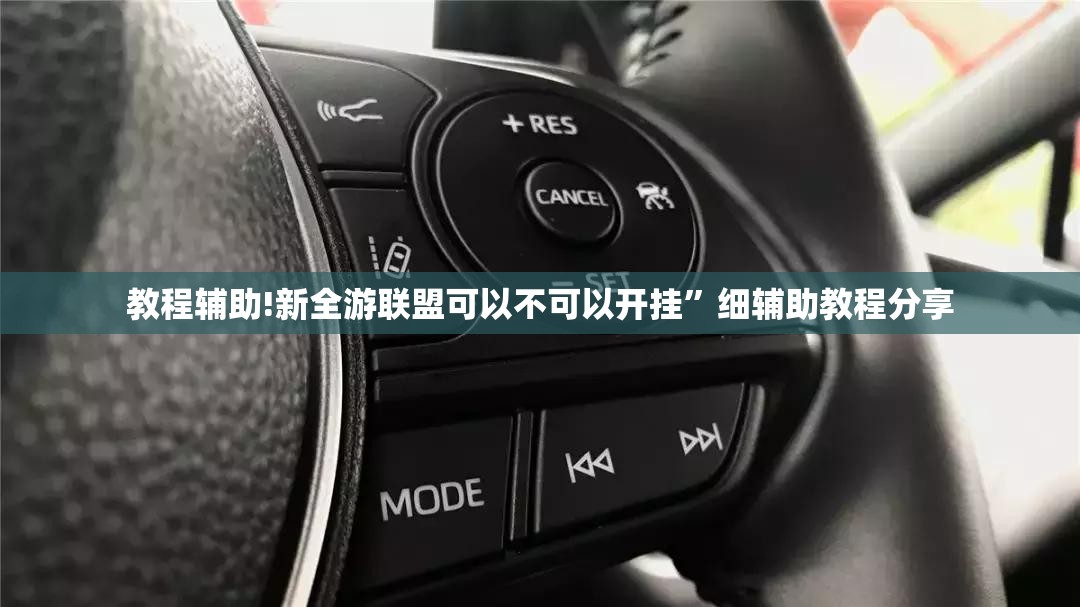 教程辅助!新全游联盟可以不可以开挂”细辅助教程分享