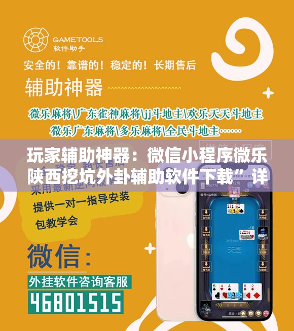 玩家辅助神器：微信小程序微乐陕西挖坑外卦辅助软件下载”详细开挂教程