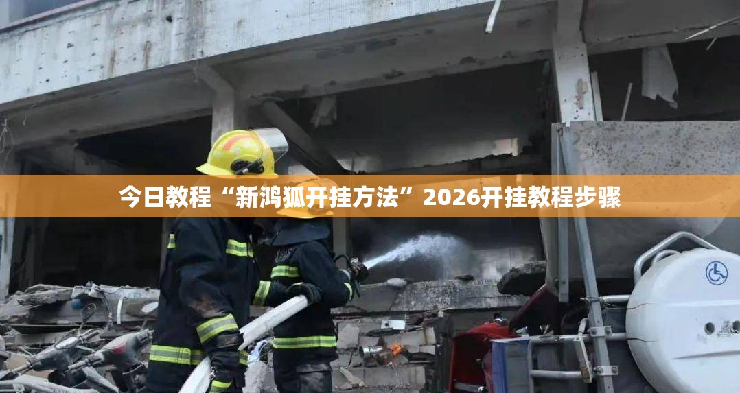 今日教程“新鸿狐开挂方法”2026开挂教程步骤