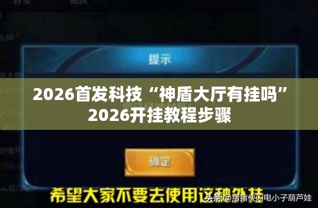 2026首发科技“神盾大厅有挂吗”2026开挂教程步骤
