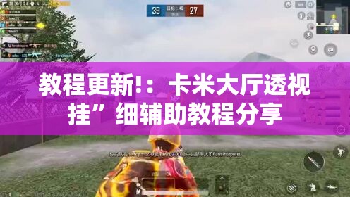教程更新!：卡米大厅透视挂”细辅助教程分享