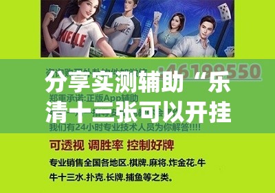 分享实测辅助“乐清十三张可以开挂吗”开挂(透视)辅助教程
