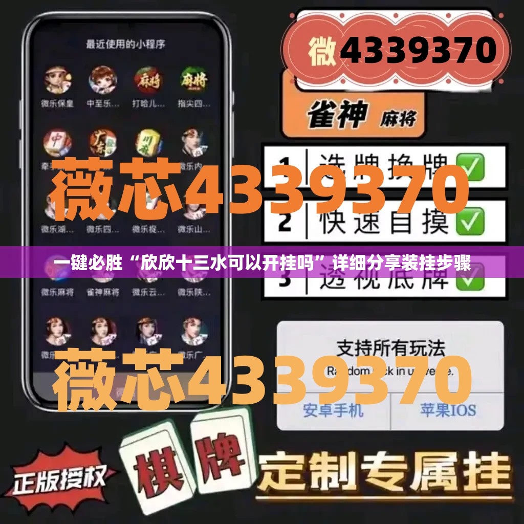 一键必胜“欣欣十三水可以开挂吗”详细分享装挂步骤