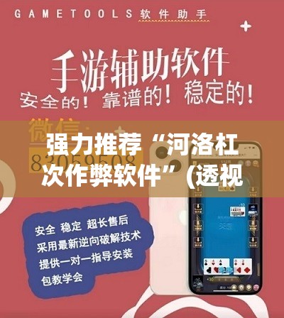 强力推荐“河洛杠次作弊软件”(透视挂)辅助下载教程
