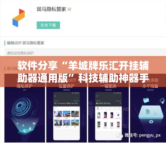 软件分享“羊城牌乐汇开挂辅助器通用版	”科技辅助神器手机版