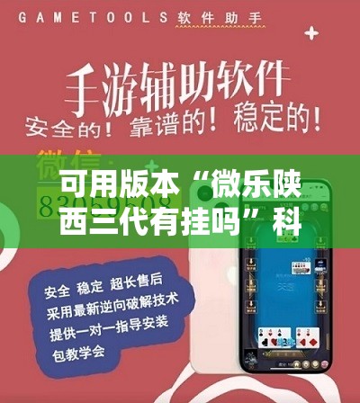 可用版本“微乐陕西三代有挂吗”科技辅助神器手机版