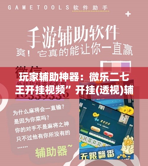 玩家辅助神器：微乐二七王开挂视频”开挂(透视)辅助神器