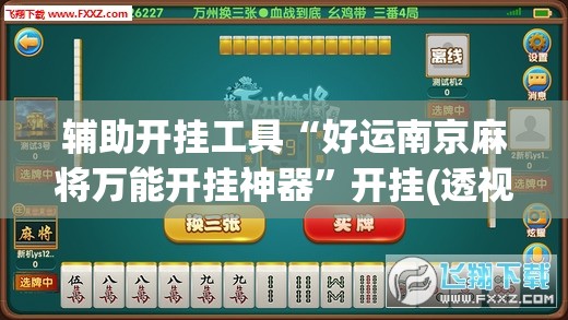 辅助开挂工具“好运南京麻将万能开挂神器	”开挂(透视)辅助神器