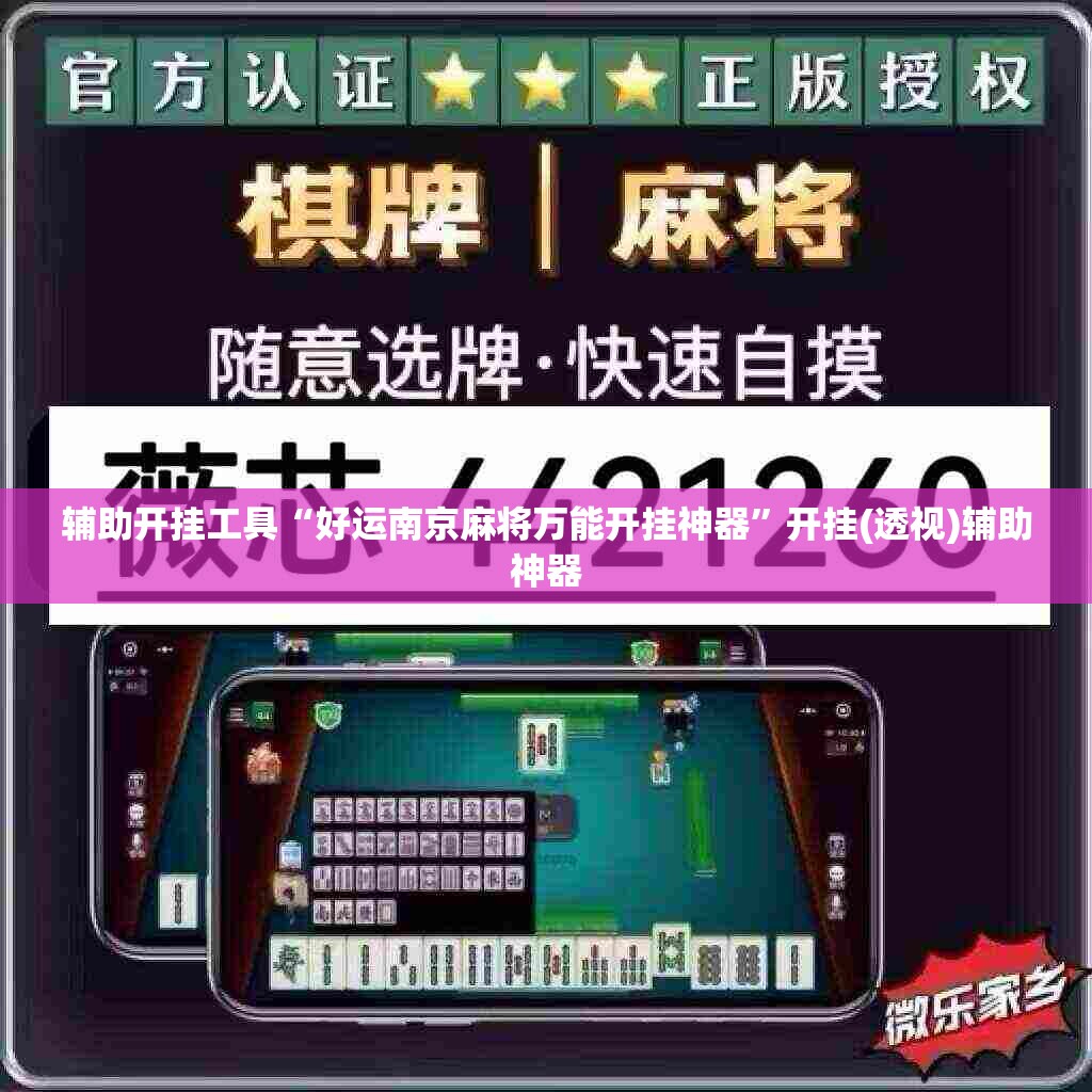 辅助开挂工具“好运南京麻将万能开挂神器”开挂(透视)辅助神器