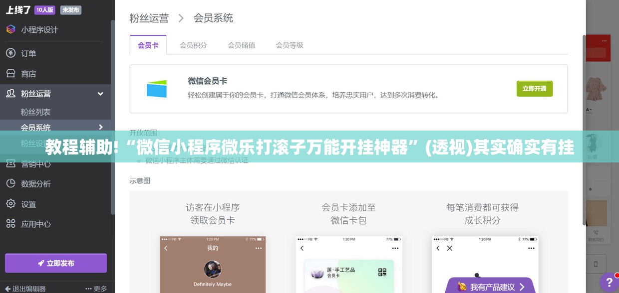教程辅助!“微信小程序微乐打滚子万能开挂神器”(透视)其实确实有挂