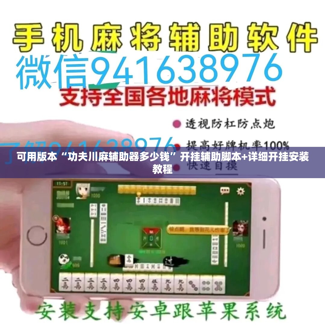 可用版本“功夫川麻辅助器多少钱”开挂辅助脚本+详细开挂安装教程