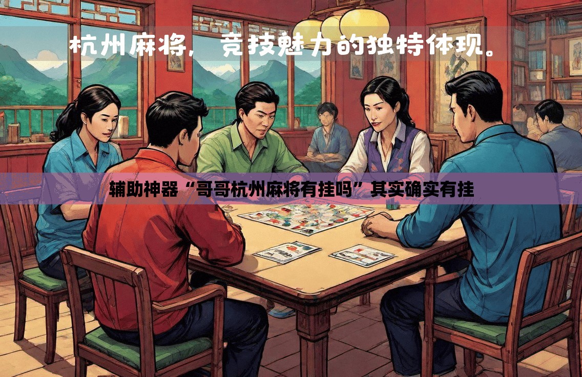 辅助神器“哥哥杭州麻将有挂吗”其实确实有挂