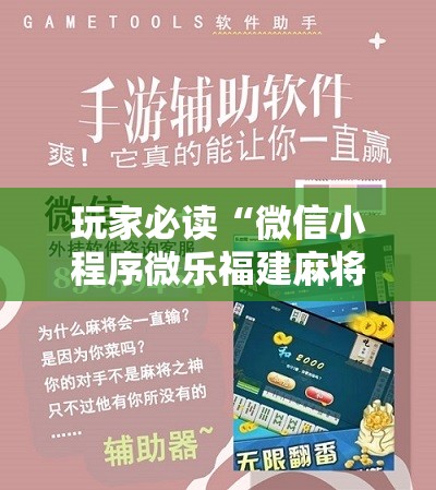 玩家必读“微信小程序微乐福建麻将到底有没有挂”科技辅助神器手机版