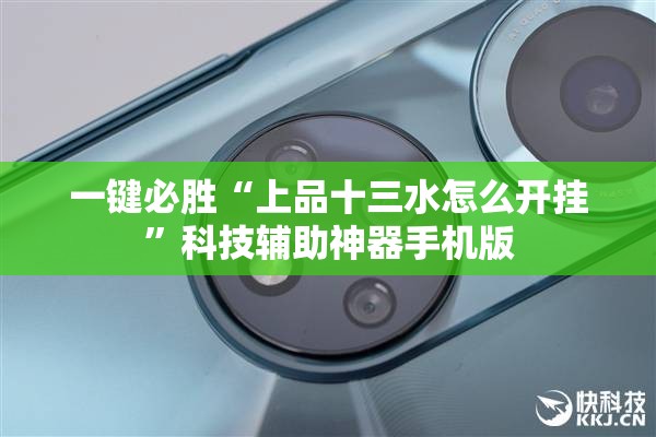 一键必胜“上品十三水怎么开挂	”科技辅助神器手机版