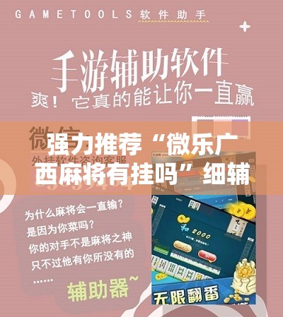 强力推荐“微乐广西麻将有挂吗”细辅助教程分享