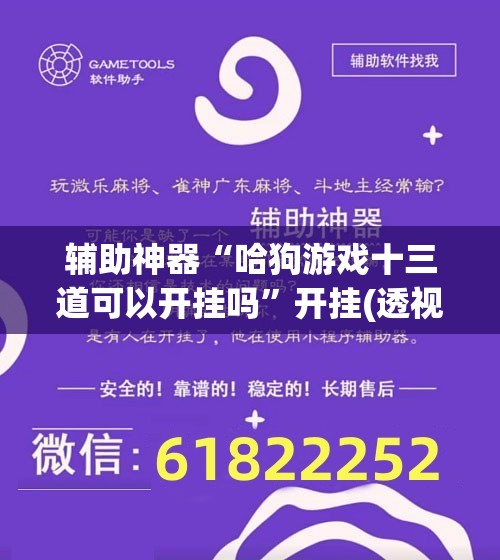 辅助神器“哈狗游戏十三道可以开挂吗”开挂(透视)最新辅助详细