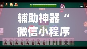 辅助神器“微信小程序微乐划水麻将万能开挂神器”(辅助神器)开挂详细教程