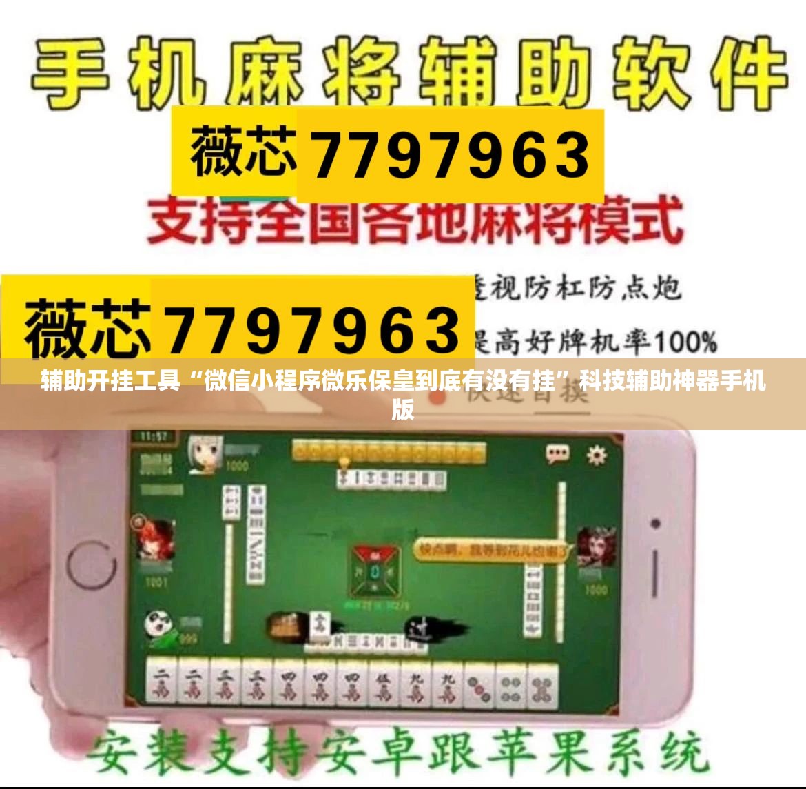 辅助开挂工具“微信小程序微乐保皇到底有没有挂	”科技辅助神器手机版