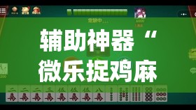 辅助神器“微乐捉鸡麻将开挂有没有人被发了钱不给软件”开挂(透视)辅助神器