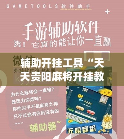 辅助开挂工具“天天贵阳麻将开挂教程”(辅助神器)开挂详细教程