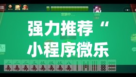 强力推荐“小程序微乐麻将开挂视频(透视)	”开挂辅助脚本+详细开挂安装教程