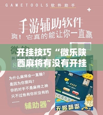 开挂技巧“微乐陕西麻将有没有开挂神器”细辅助教程分享