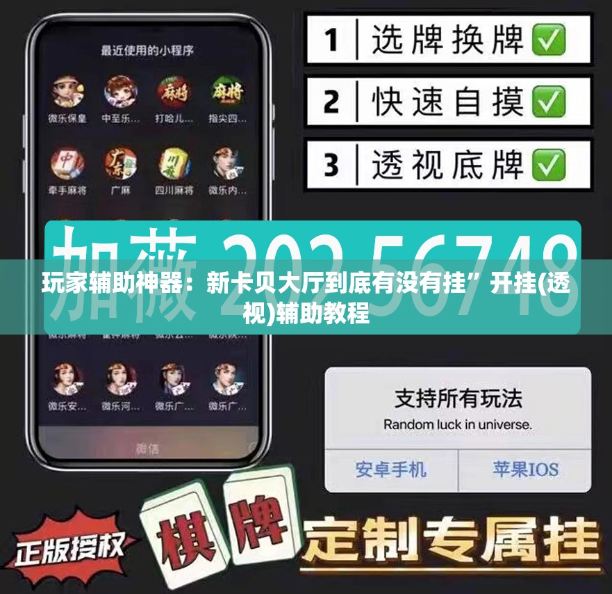 玩家辅助神器：新卡贝大厅到底有没有挂”开挂(透视)辅助教程