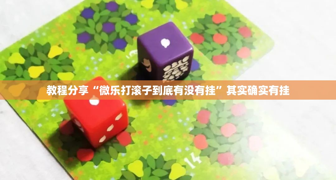 教程分享“微乐打滚子到底有没有挂”其实确实有挂