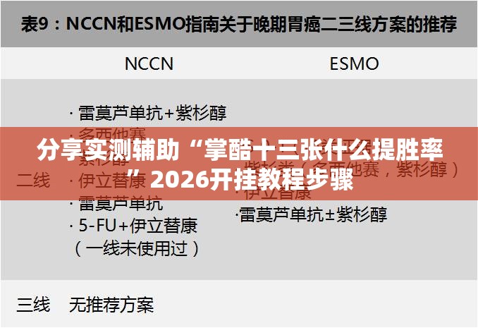 分享实测辅助“掌酷十三张什么提胜率”2026开挂教程步骤