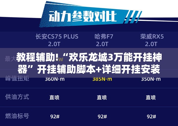 教程辅助!“欢乐龙城3万能开挂神器”开挂辅助脚本+详细开挂安装教程
