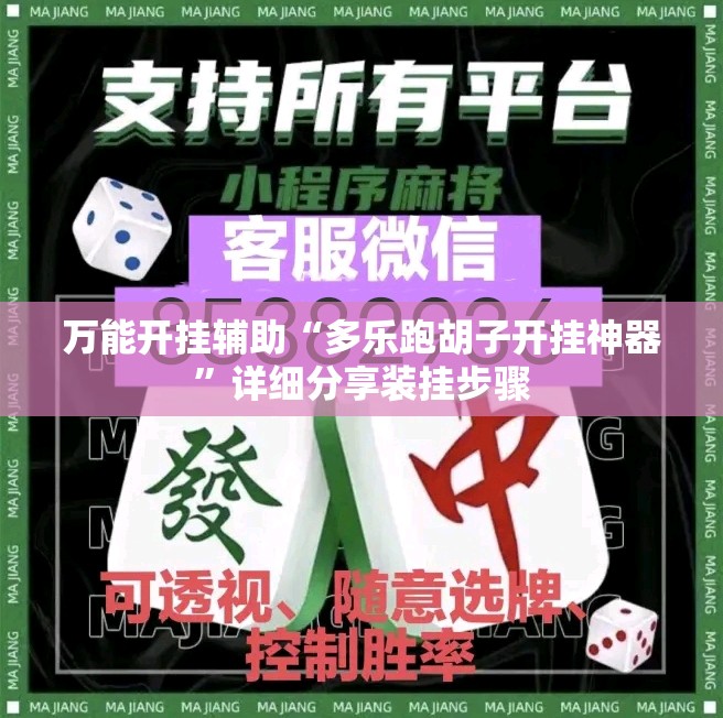 万能开挂辅助“多乐跑胡子开挂神器”详细分享装挂步骤