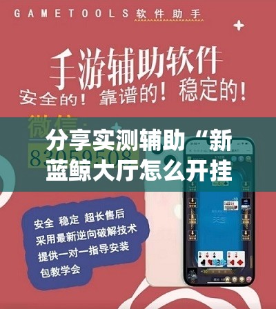 分享实测辅助“新蓝鲸大厅怎么开挂”(透视挂)辅助下载教程