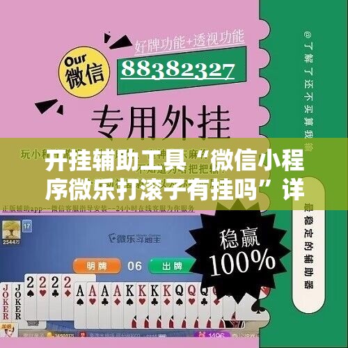 开挂辅助工具“微信小程序微乐打滚子有挂吗”详细外挂透视辅助软件教程