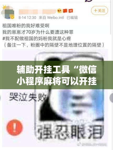 辅助开挂工具“微信小程序麻将可以开挂吗”(免费)开挂辅助教学(最新辅助开挂教程)