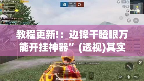 教程更新!：边锋干瞪眼万能开挂神器	”(透视)其实确实有挂
