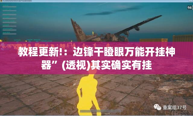 教程更新!：边锋干瞪眼万能开挂神器”(透视)其实确实有挂