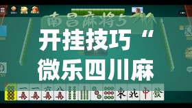 开挂技巧“微乐四川麻将有挂吗怎么买”开挂(透视)辅助教程