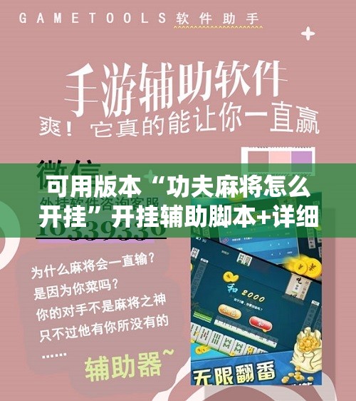 可用版本“功夫麻将怎么开挂”开挂辅助脚本+详细开挂安装教程