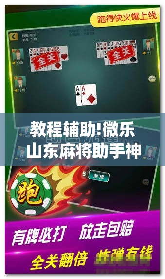 教程辅助!微乐山东麻将助手神器”(透视)其实确实有挂